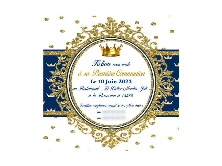 Baptême, Communion, Confirmation